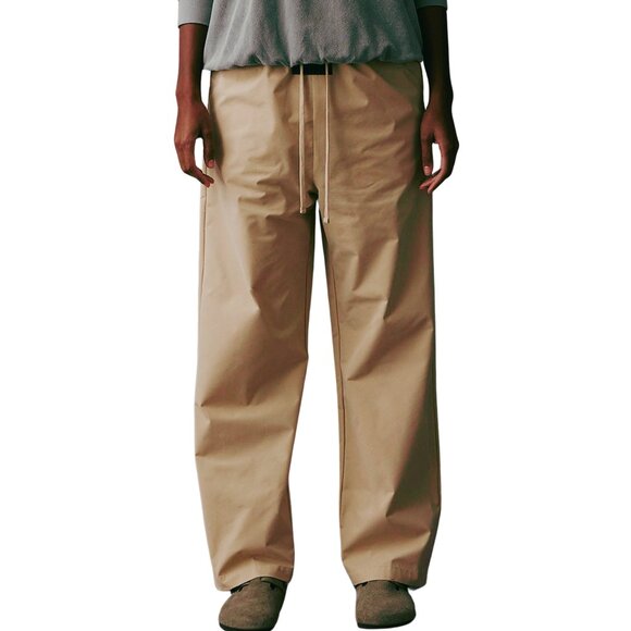 Fear of God Essentials Women's Sand Relaxed Trousers Pants NEW with Tags - Picture 8 of 9